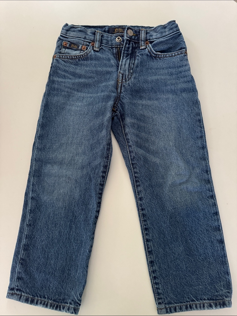 Polo by Ralph Lauren Kids Blue Straight-Leg Jeans